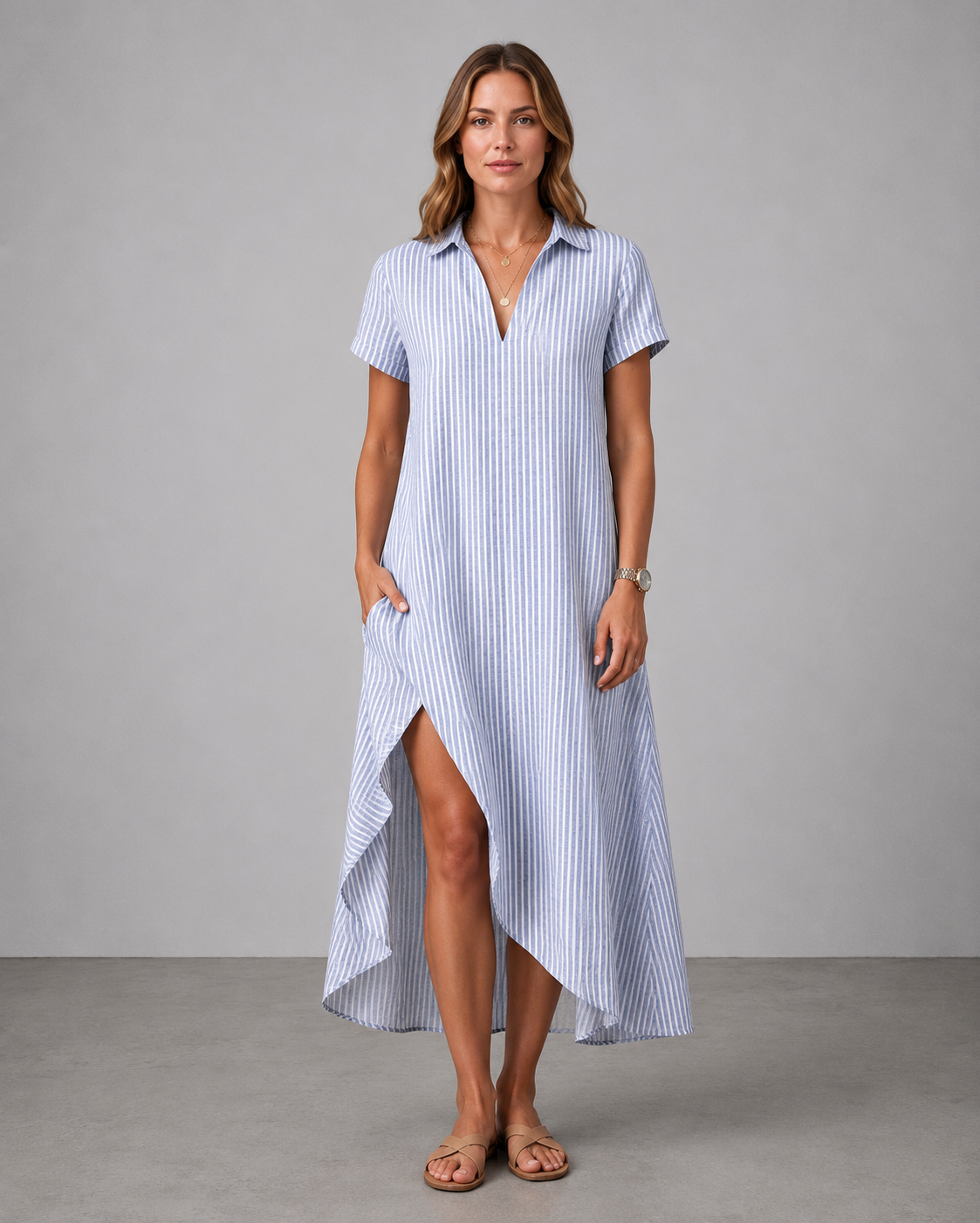 Mercer | Lightweight Floral Midi Dress