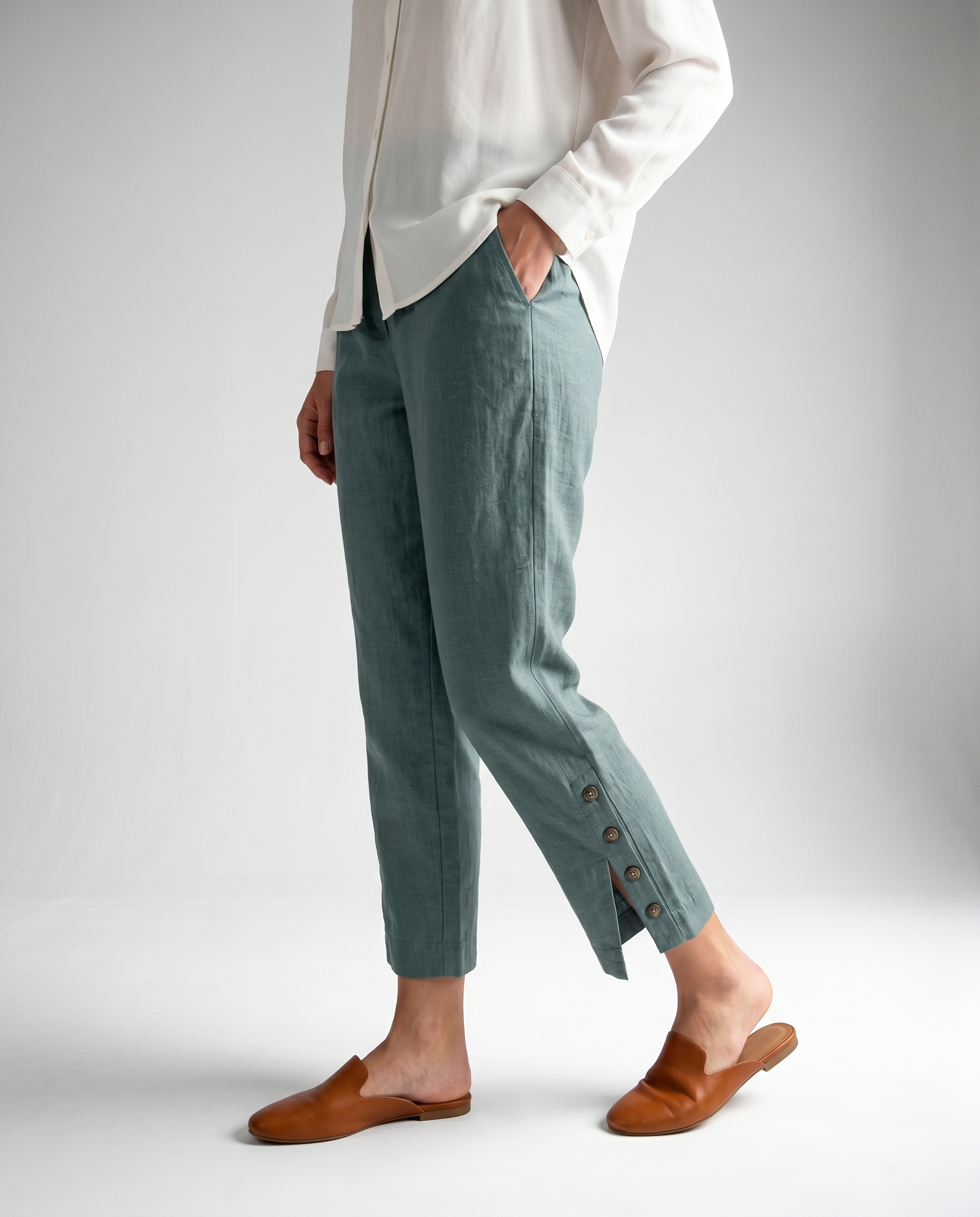Claire | Cropped Pants