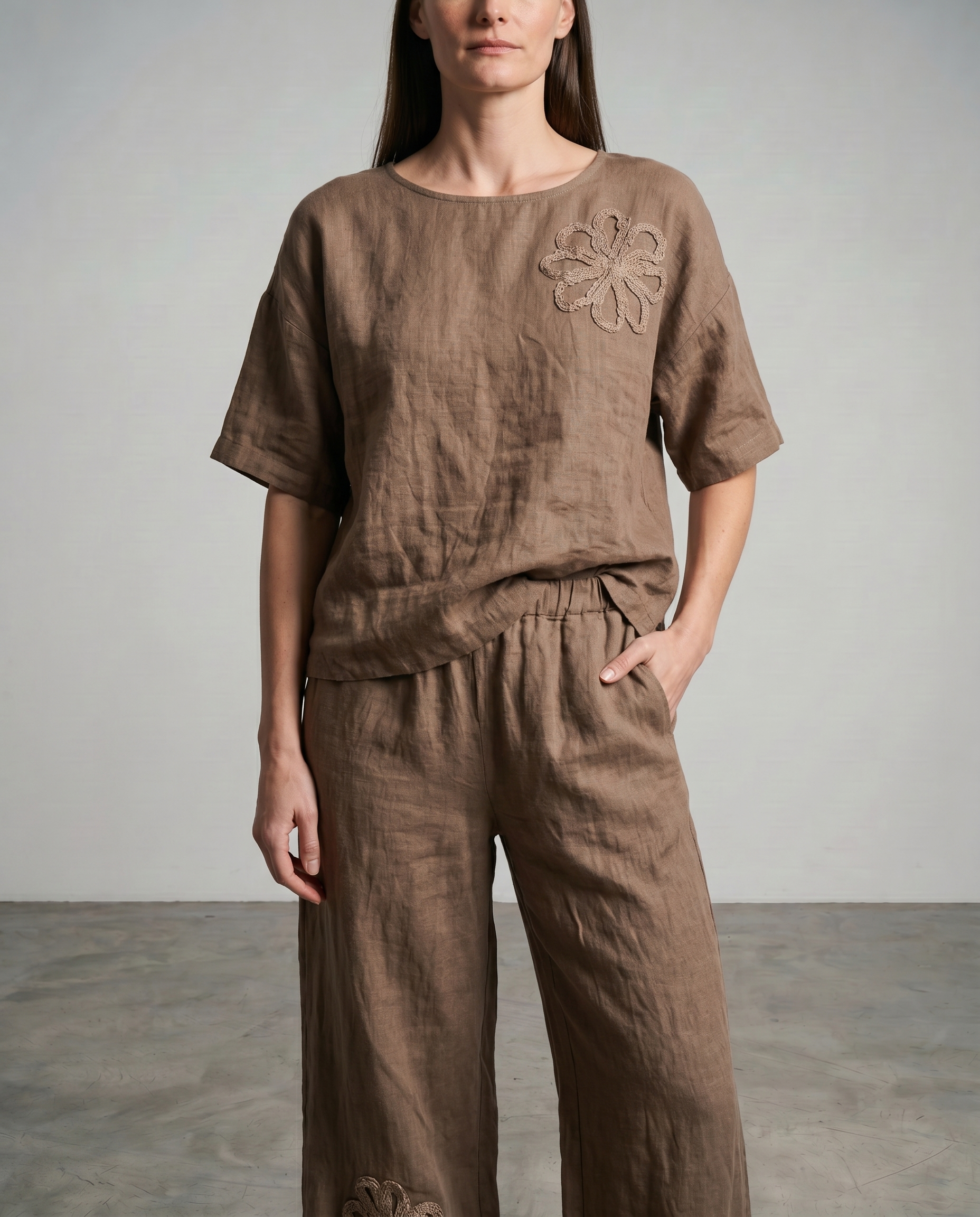 Lana | Embroidered Set